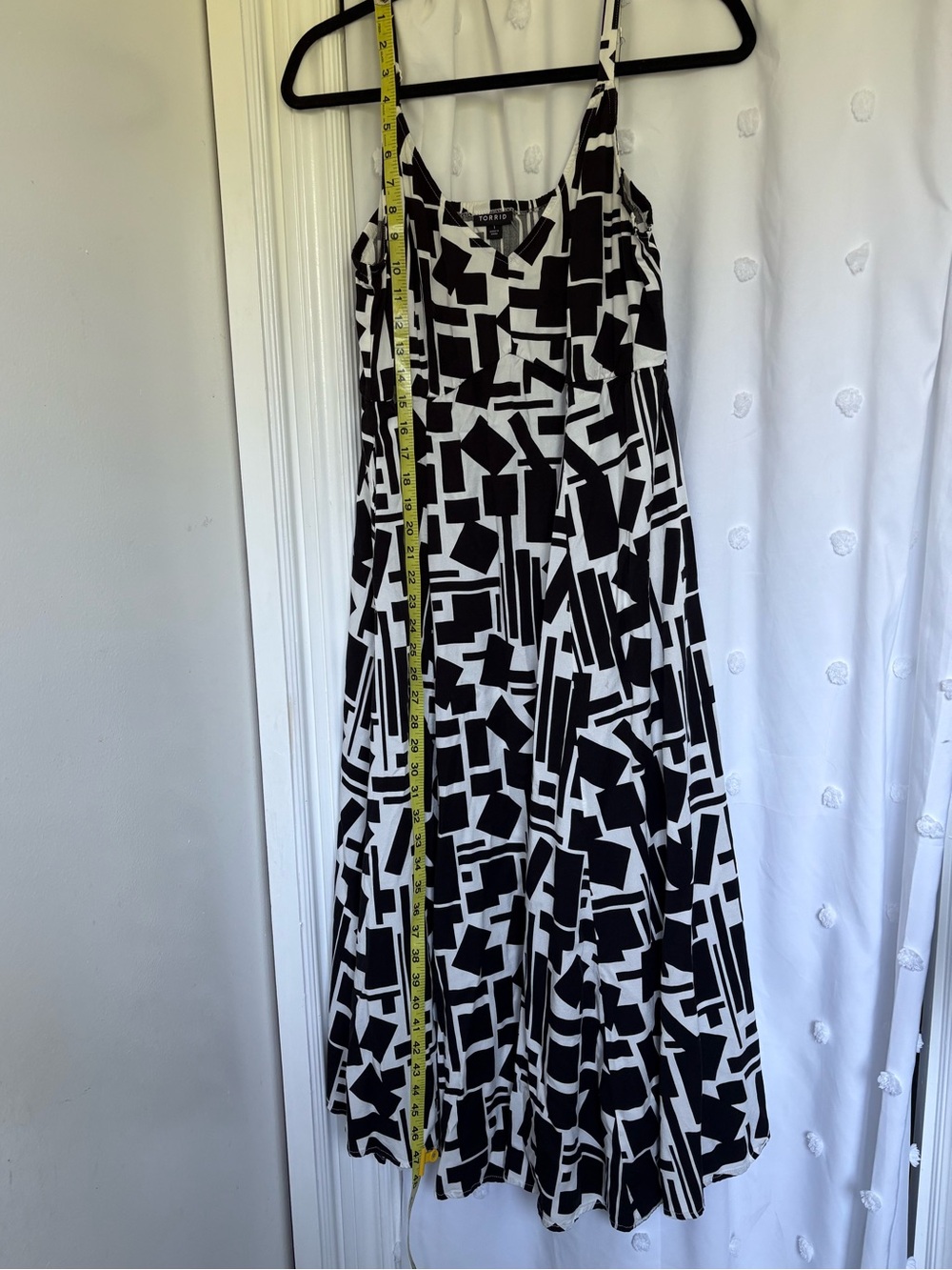 torrid b&w Maxi Dress with pockets